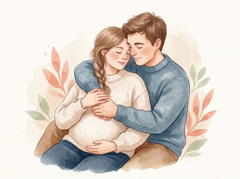 Intimidad abrazo