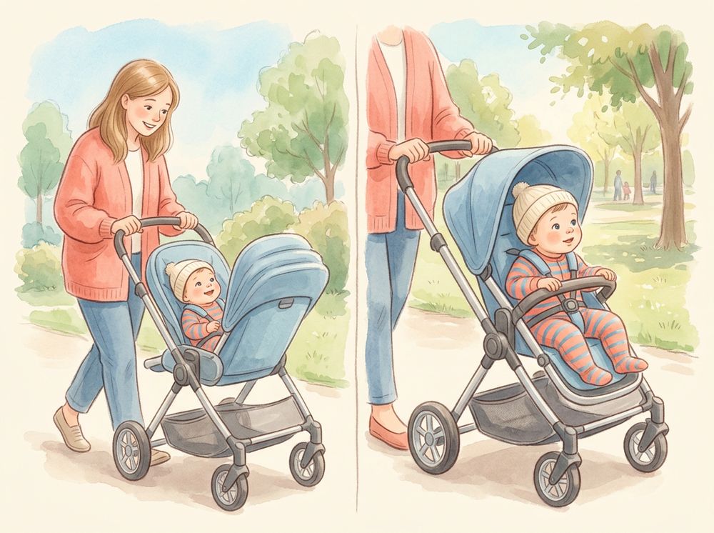 Silla reversible orientacion